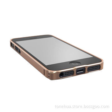 Luxury Ultra-thin Metal Aluminum Alloy Bumper Frame Cover for iPhone 5S